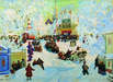 Kustodiev. Maslenitsa. 1919.