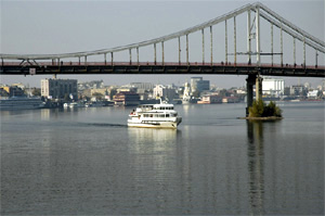 The Dnieper, cruises on the Dnieper