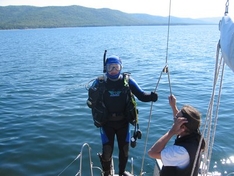 Diving