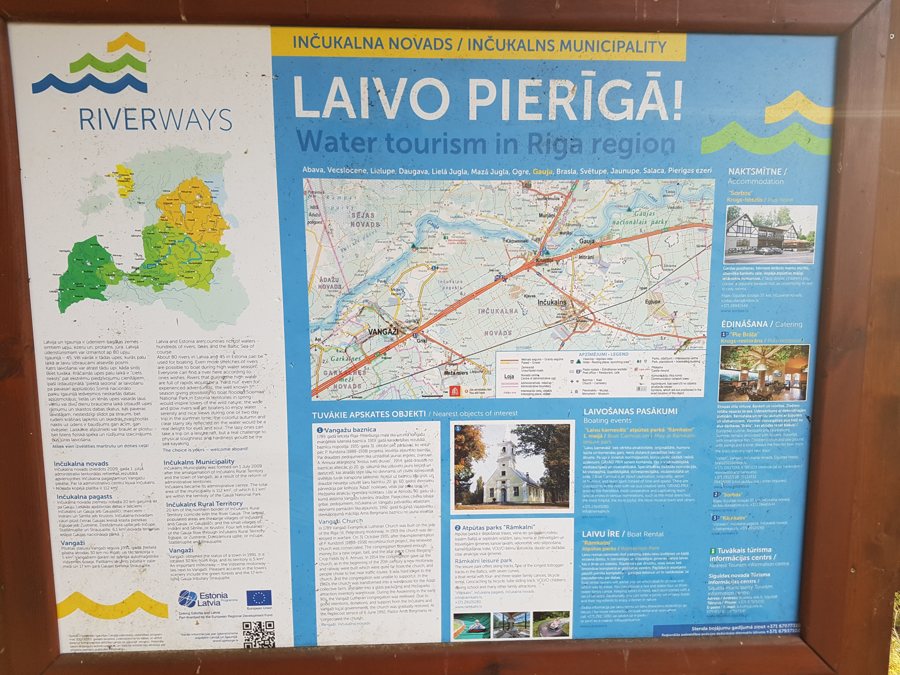 File:Boat tourism information board in Vangaži, Latvia.jpg