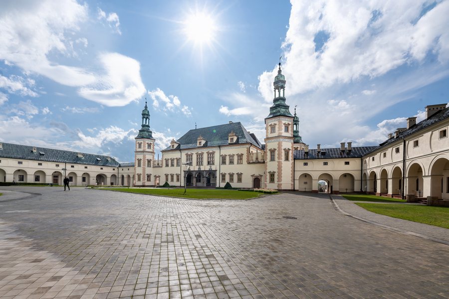 Courtyard of the Bishops’ Palace in Kielce