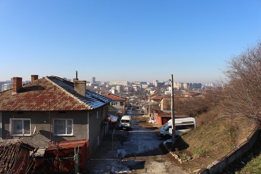 File:Dobrich, looking toward city center from Hristo Botev area.JPG