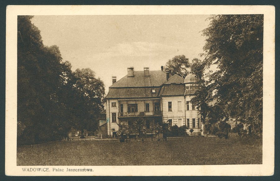 File:Wadowice - palac Jaszczurowa 1929 (71781928).jpg