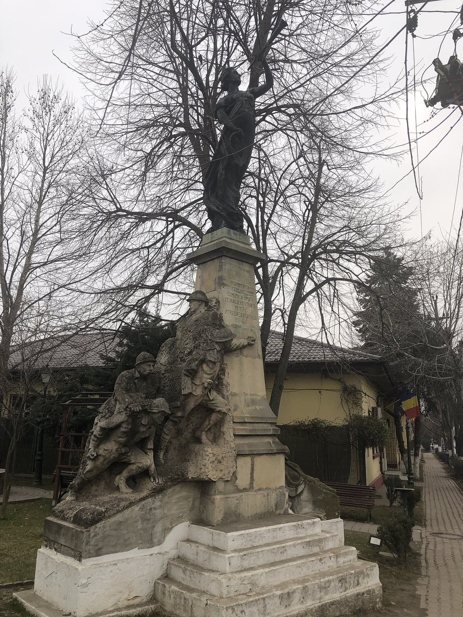 File:World War I memorial in Afumați.jpg