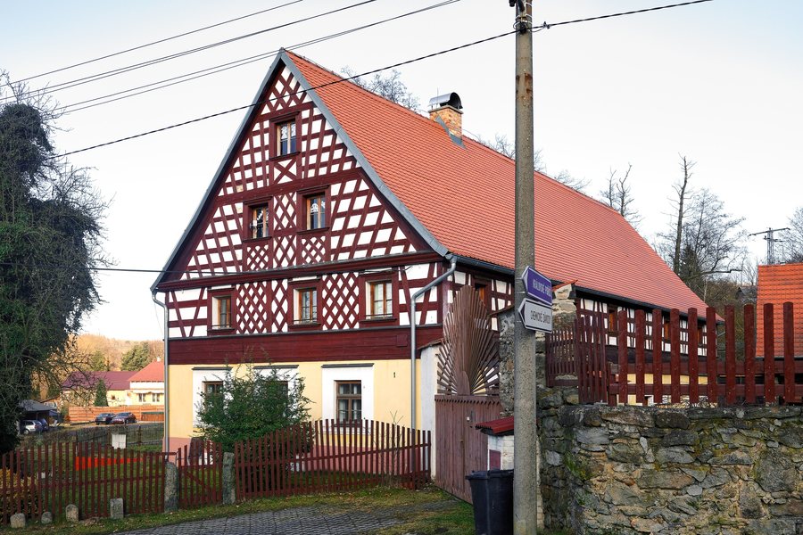 File:Těšovice dům čp. 1 březen 2025.jpg