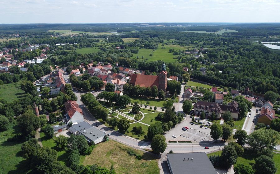 File:Ośno Lubuskie centrum aerial.jpg