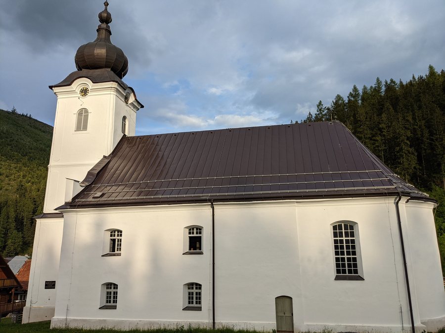 File:Vyšná Boca, Slovakia - Lutheran Church after Reconstruction - 2021.jpg