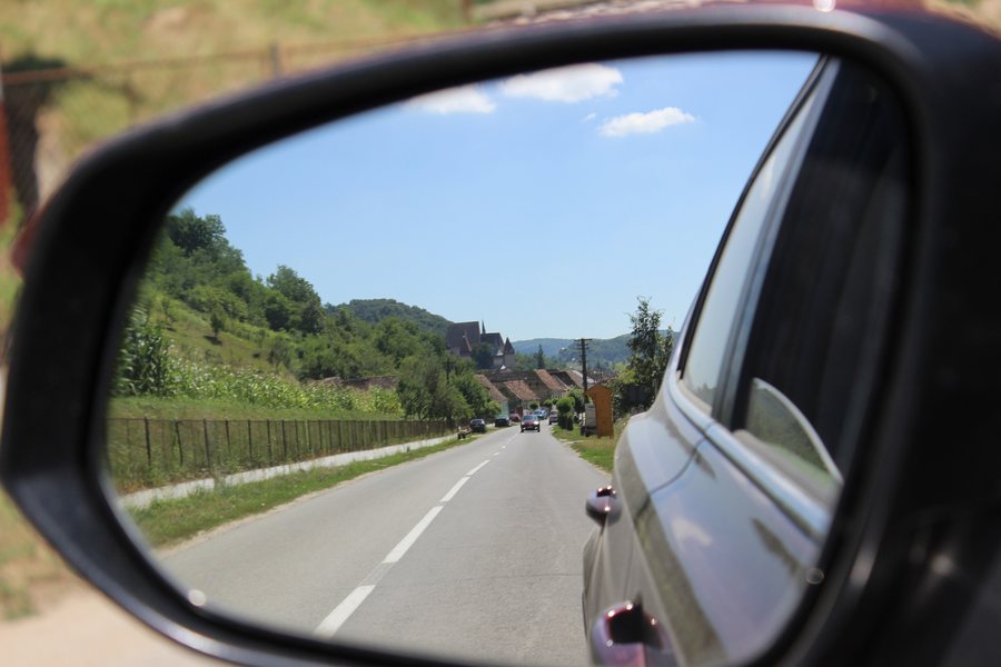 File:Biertan village, Sibiu, Romania seen from the main road.jpg