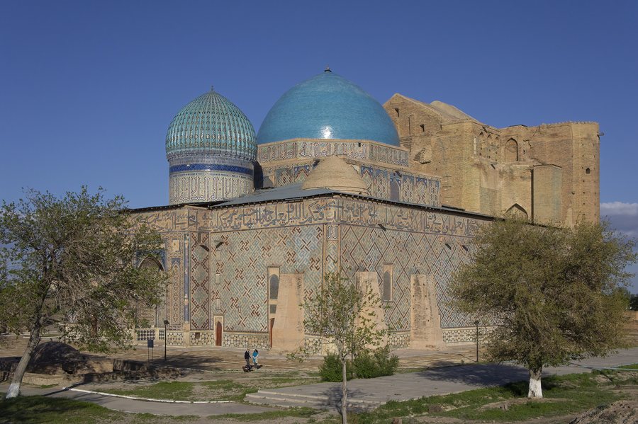 Mausoleum to Koja Ahmad Yassaui, Turkistan, Kazakhstan (2013)