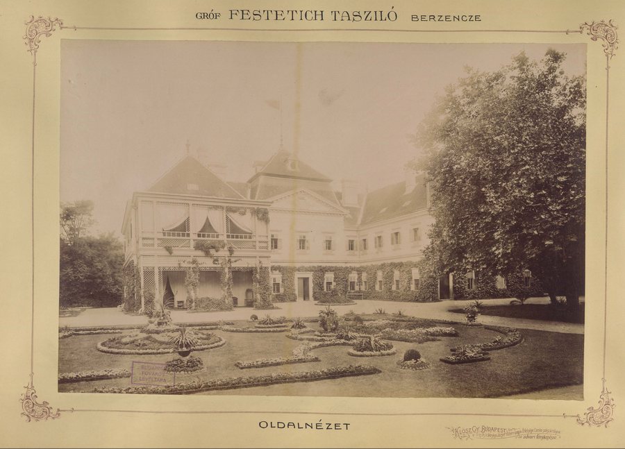 Festetics-kastély. Berzence. - Fortepan 83239.jpg