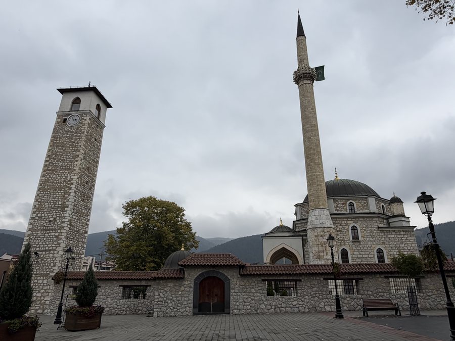 Husein-paša's Mosque and Clock tower