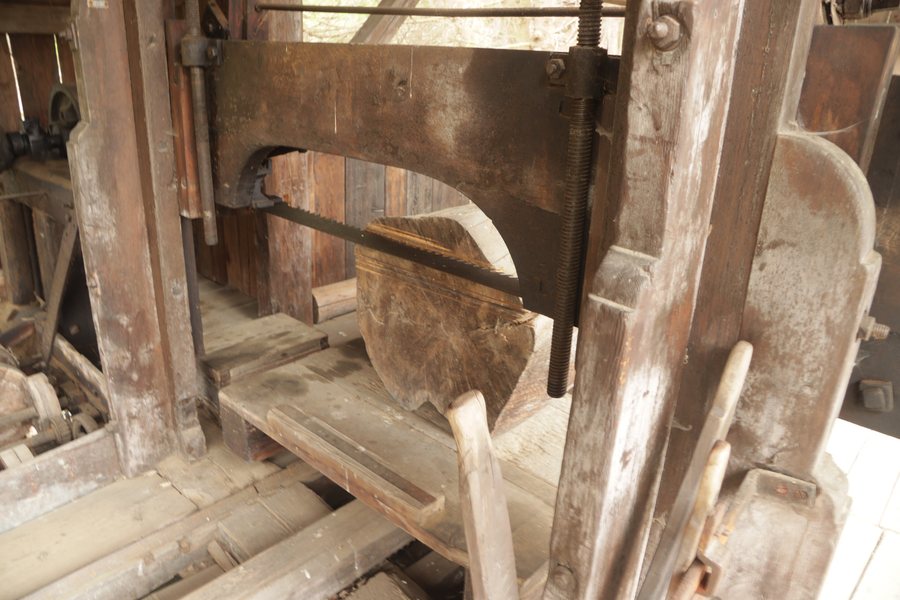 File:Overview of saw of Vodní pila z Dolní Sloupnice in Muzeum v přírodě Vysočina in Veselý Kopec, Vysočina, Chrudim District.jpg