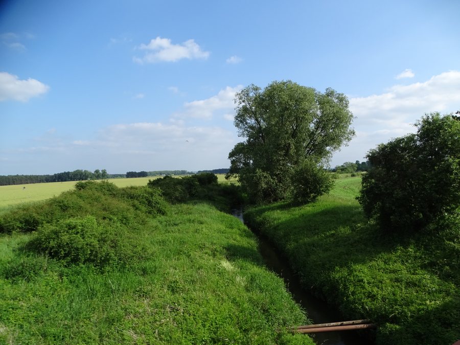 File:Sadská a Kostelní Lhota, Šembera, z vlaku.jpg