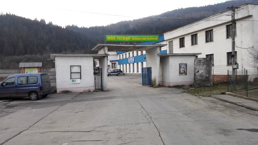 File:Entry gate to the Football stadium in Krásno nad Kysucou, Slovakia.jpg