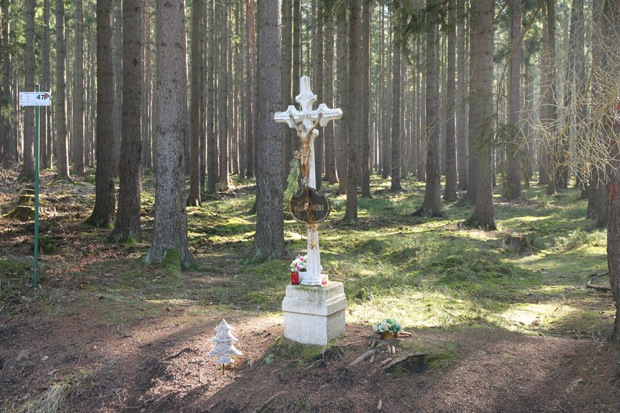 File:Malá Víska, Bílý křížek, 2021.jpg