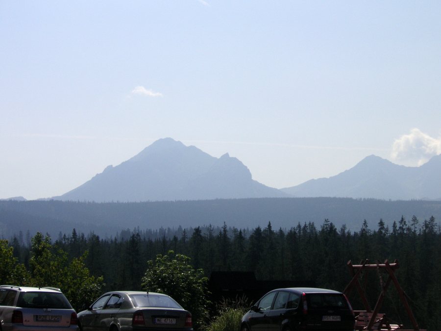 Kriváň seen from Murzasichle
