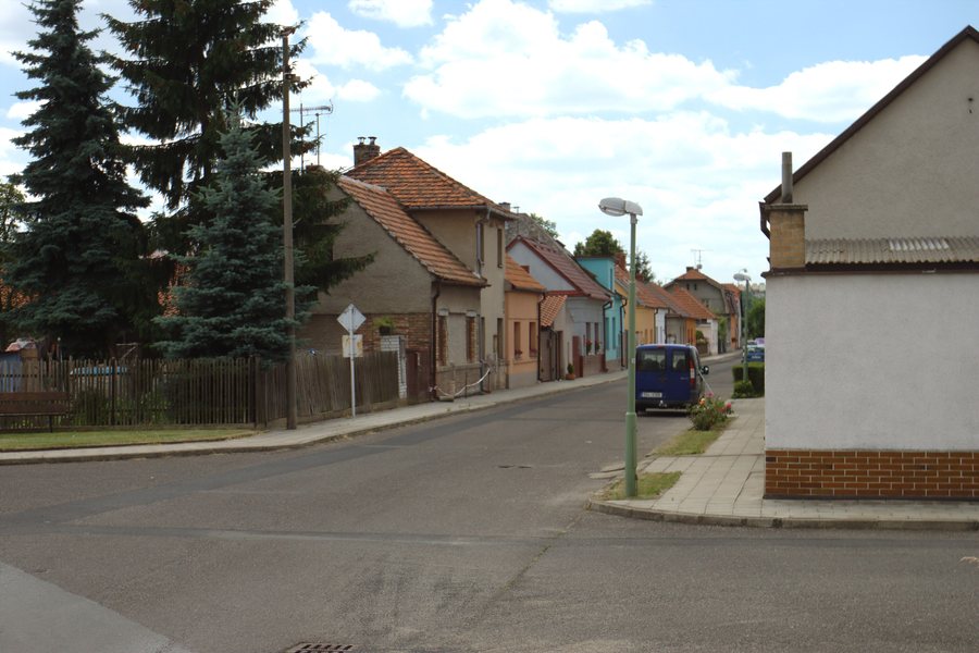 File:Vědomice, domy.jpg