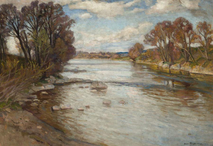 The Dunajec River at Szaflary