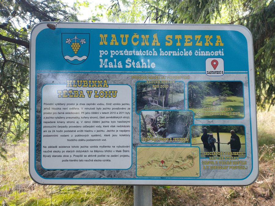 File:Malá Štáhle, educational trail, plaque 07.jpg