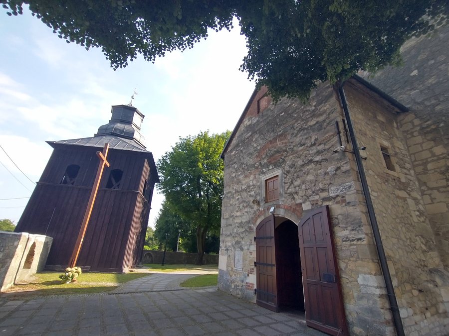 Adalbert of Prague church in Książ Wielki
