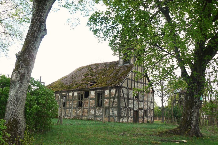 Przeborowo timber-framing church