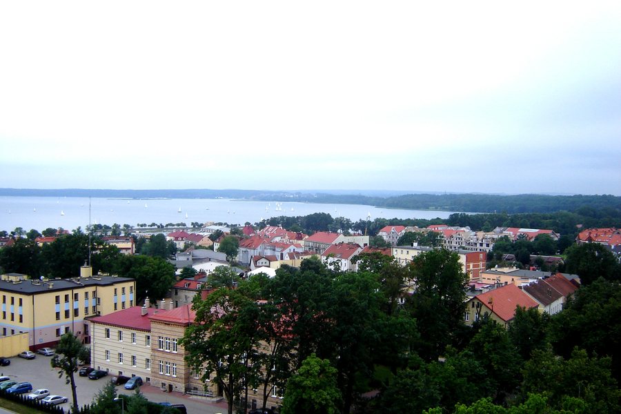 Giżycko - widok na Niegocin