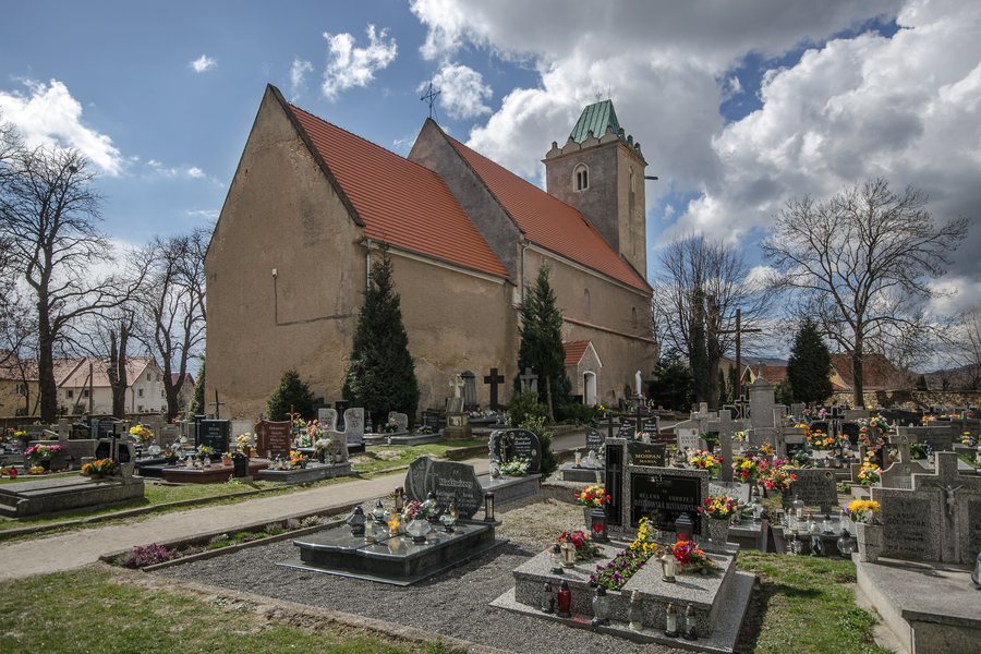 Holy Trinity cemetery church in Paszowice