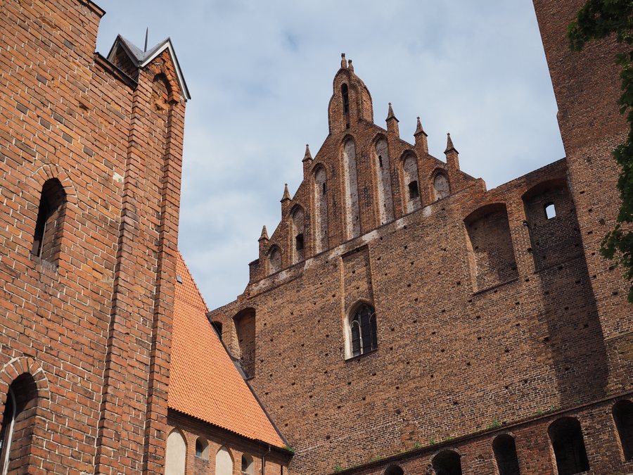 Kwidzyn Castle gothic facade