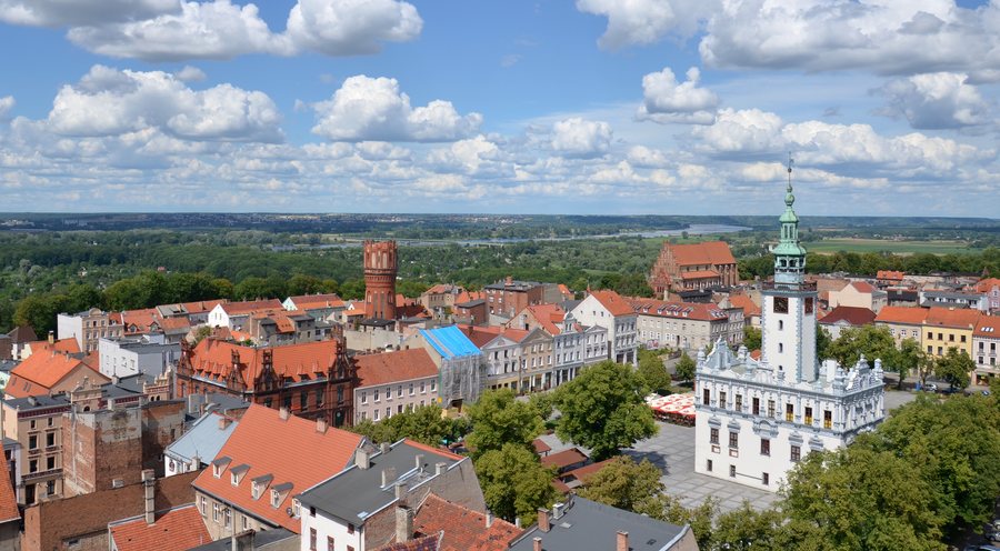 Chełmno, northern panorama