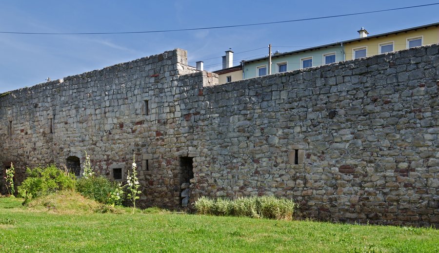 Defensive walls in Radków