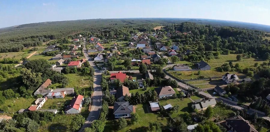 Skrajnica — aerial panorama